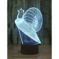 3D Snail LED Light